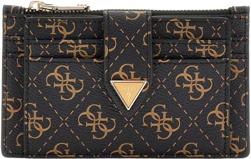 Guess Zwarte synthetische damesportemonnee Black Dames