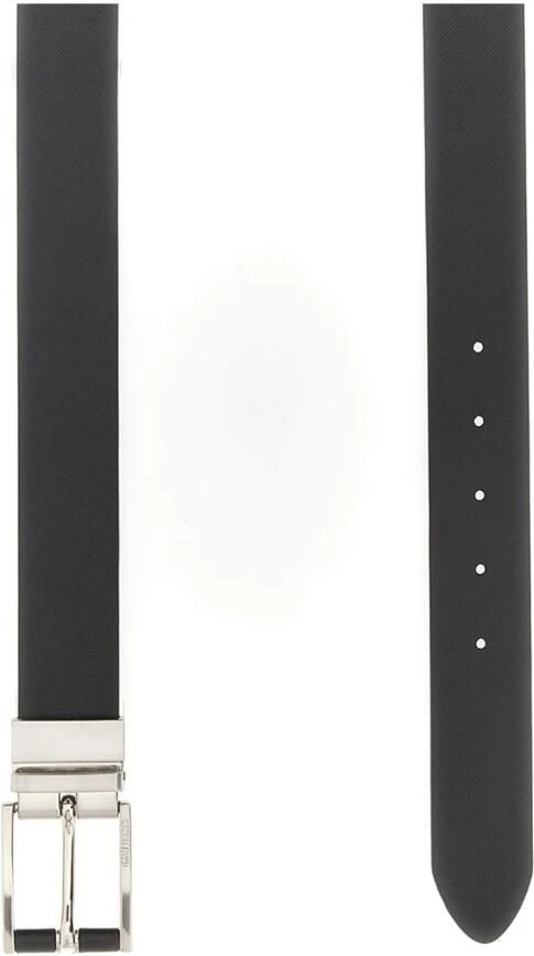 Guess Zwarte synthetische herenriem Black Heren - Foto 2