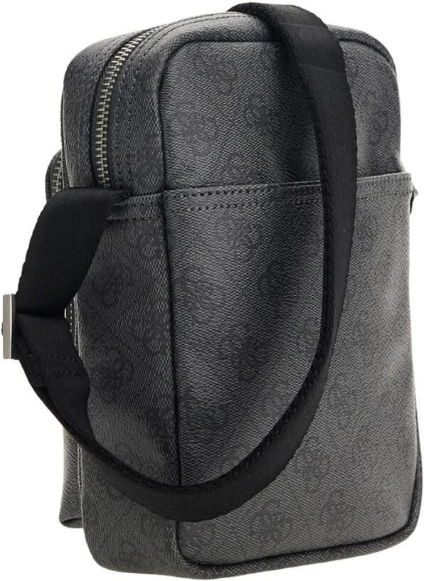 Guess Zwarte Schoudertas Vezzola Smart Xbody Double Pckt