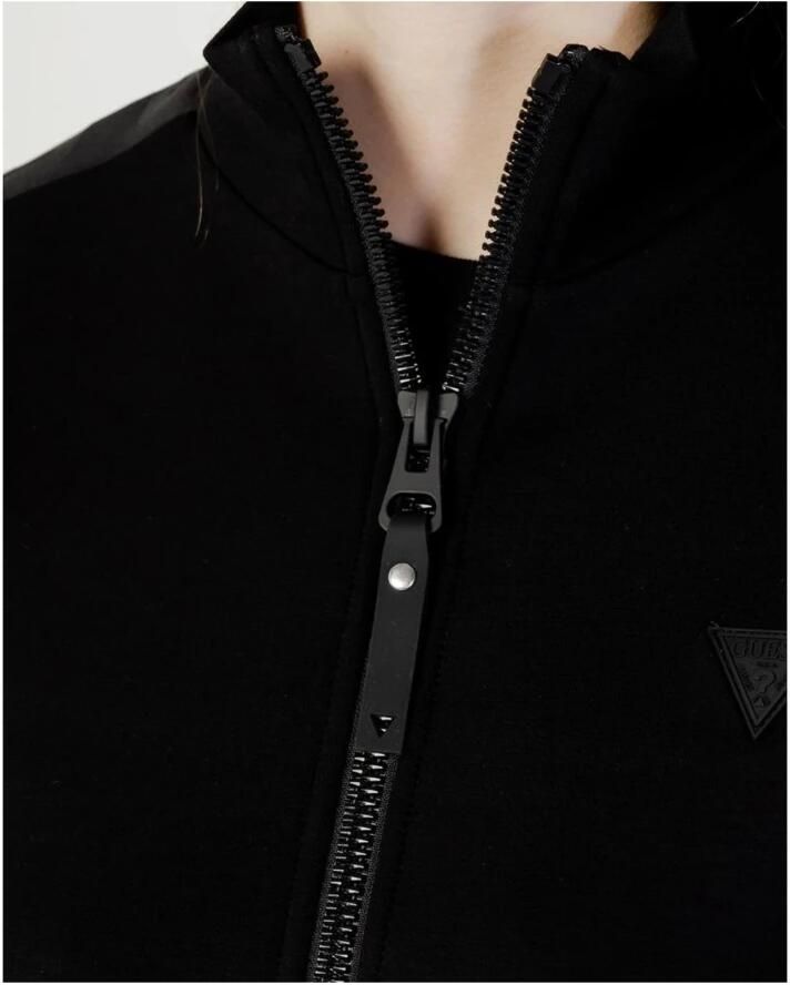 Guess Activewear Sweatjack met labelapplicatie model 'NEW ALLIE'