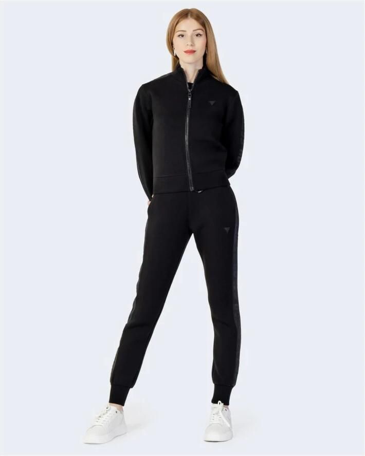 Guess Activewear Sweatjack met labelapplicatie model 'NEW ALLIE' - Foto 2