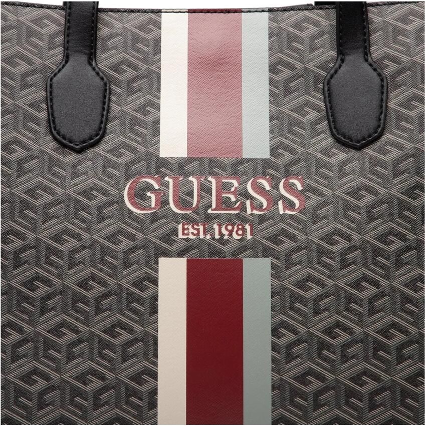 Guess Zwarte Wilder Travel Schoudertas Black Dames - Foto 2