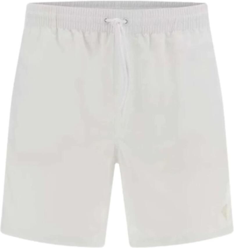 Guess Zwemslip Basic Short White Heren - Foto 3