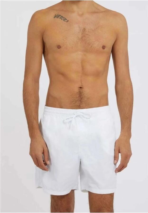 Guess Zwemslip Basic Short White Heren