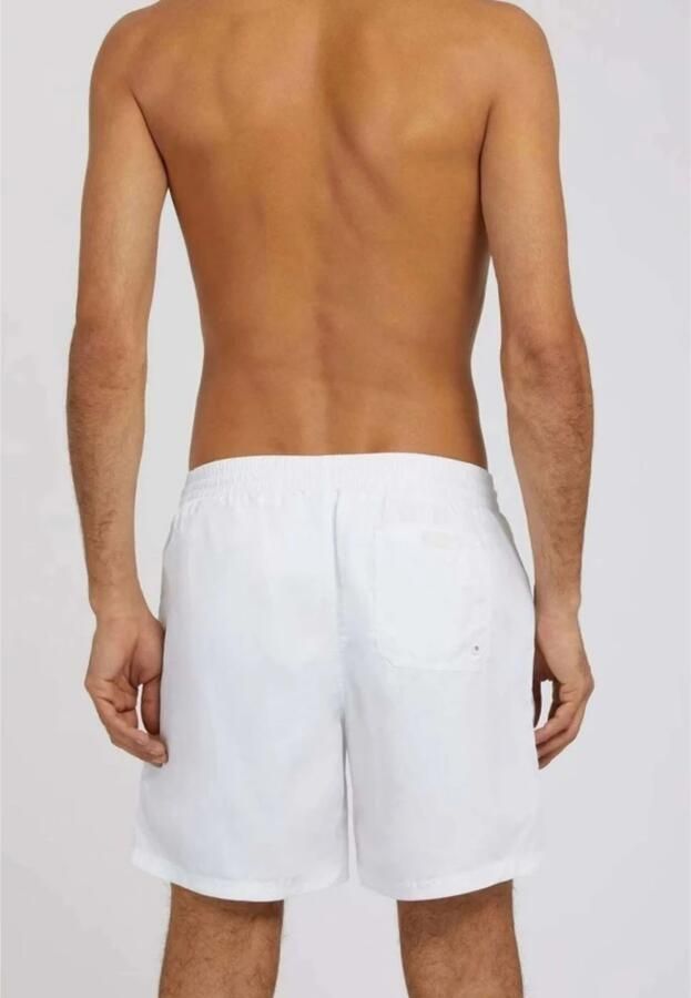 Guess Zwemslip Basic Short White Heren - Foto 2
