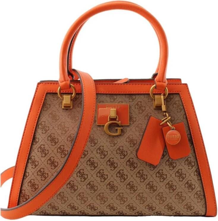 Guess Hand- en schoudertas Beige Dames