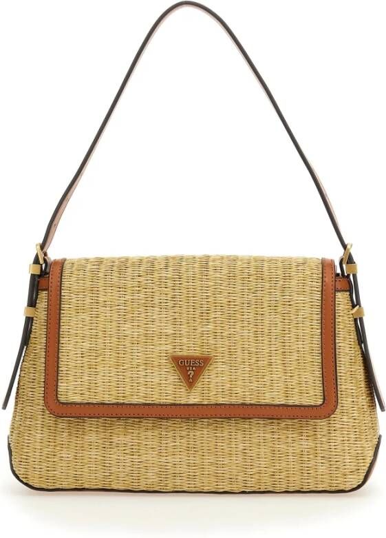 Guess Hand- en schoudertas Beige Dames
