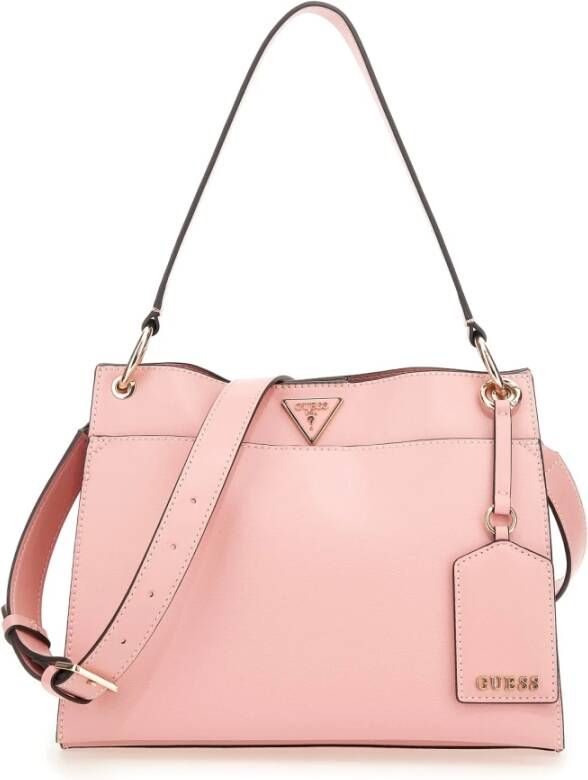 Guess Hand- en schoudertas Roze Dames