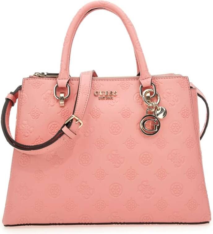 Guess Hand- en schoudertas Roze Dames