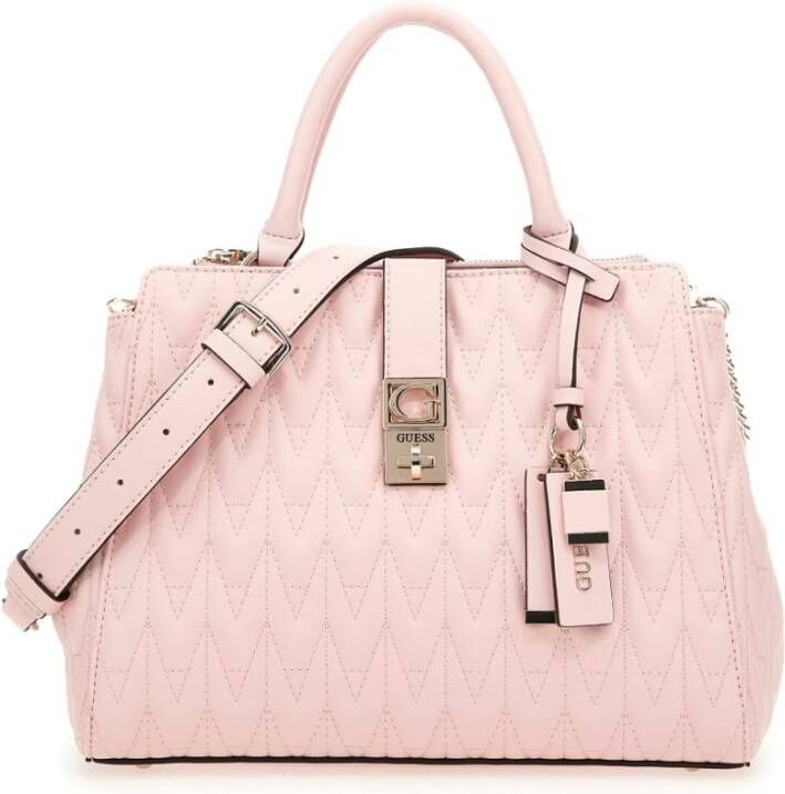 Guess Hand- en schoudertas Roze Dames