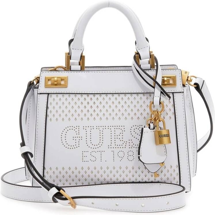 Guess Hand- en schoudertas Wit Dames