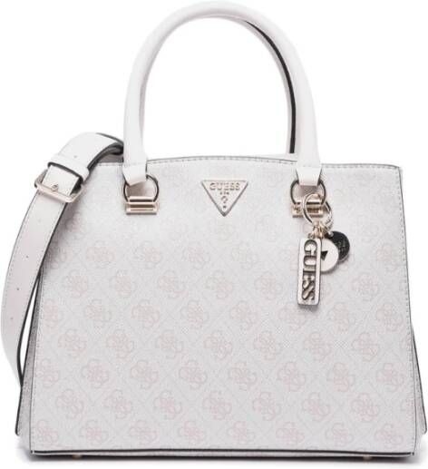 Guess Elegante witte handtas met gouden details White Dames