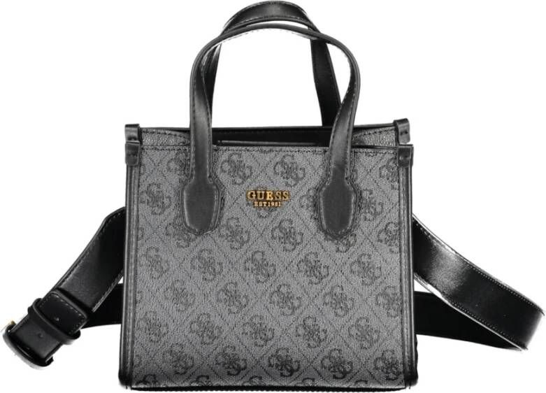 Guess Shoppers & Totes Silvana Compartment Mini Tote in zwart