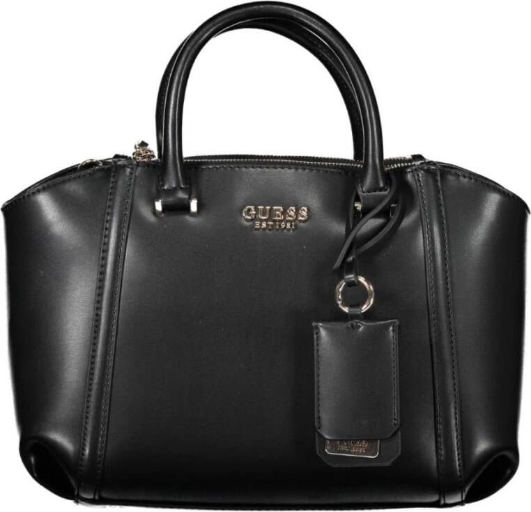 Guess Zwarte dameshandtas met verstelbare band Black Dames