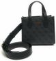 Guess Shoppers & Totes Silvana Compartment Mini Tote in zwart - Thumbnail 3