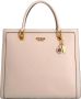 Guess Stijlvolle Eco Leren Rits Tas Beige Dames - Thumbnail 3