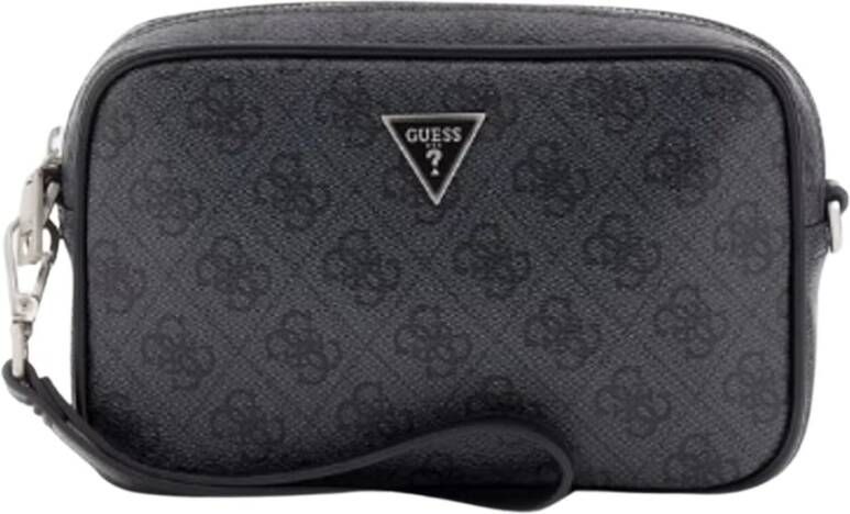 Guess Handtekening Vezzolla Necessaire Tas Grijs Heren
