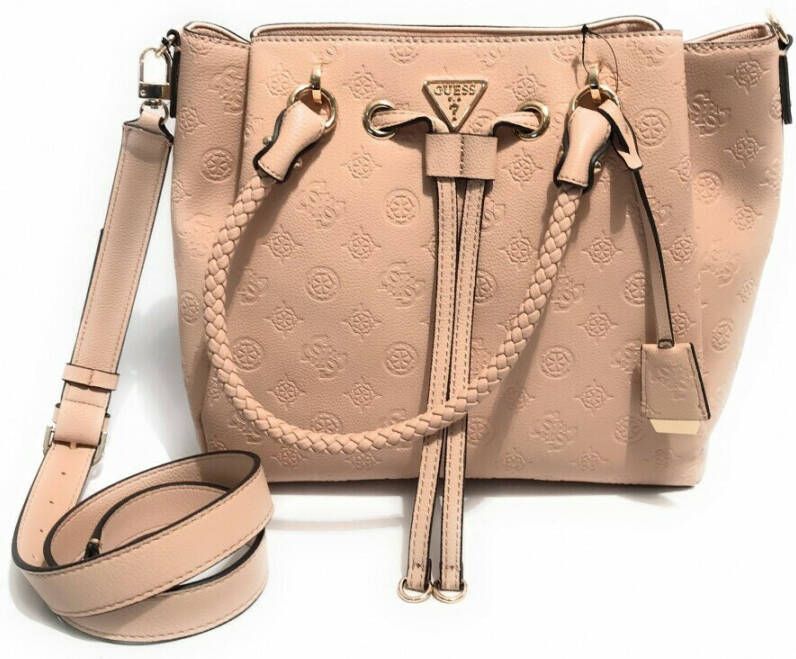 Guess Helaina Large Drawstring Bucket Bs22Gu08 Pg840331 shoulder bag Beige Dames