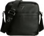 Guess Heren Certosa Top Rits Crossbody Tas Black Heren - Thumbnail 3