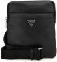 Guess Heren Scala Crossbody Flat Zwarte Schoudertas Black Heren - Thumbnail 2