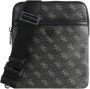 Guess Stijlvolle Synthetische Huid Messenger Tas Black Heren - Thumbnail 1