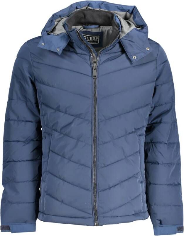 Guess Down Jackets Blauw Heren