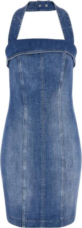 Guess Jeansjurk met siernaden model 'UNIQUE DRESS'