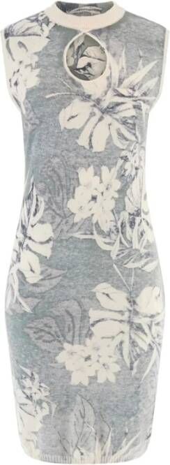 Guess Nicky Swtr Jurk Stijlvolle Korte Jurk Blauw Dames