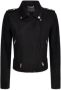 Guess Leren jas voor vrouwen Es Monica Black Dames - Thumbnail 2