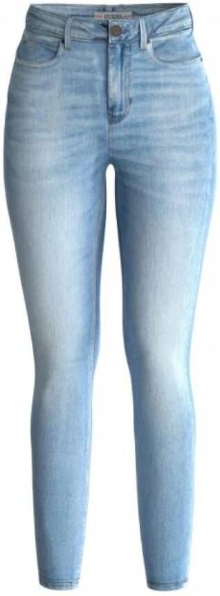 Guess Lichtblauwe 1891 Skinny Jeans voor dames Blauw Dames