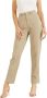Guess Lyocell Hoge Taille Broek Beige Dames - Thumbnail 1