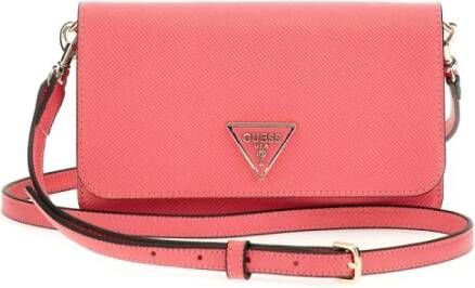 Guess Magenta Schoudertas Stijlvol en Lichtgewicht Roze Dames