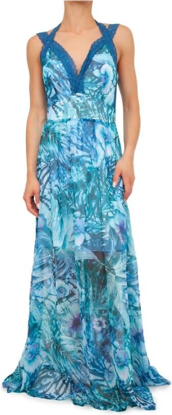 Guess Maxi Dresses Blauw Dames