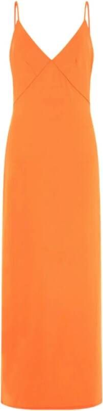 Guess Maxi Dresses Oranje Dames