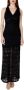 Guess Zwarte V-Hals Jurk Black Dames - Thumbnail 2