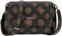Guess Bruine Polyethyleen Schoudertas met Verstelbare Band Brown Dames - Thumbnail 1