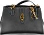 Guess Elegante zwarte satchel met contrasterende details Black Dames - Thumbnail 1