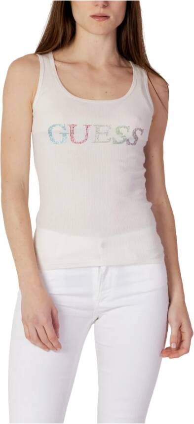 Guess Mouwloos topje Beige Dames