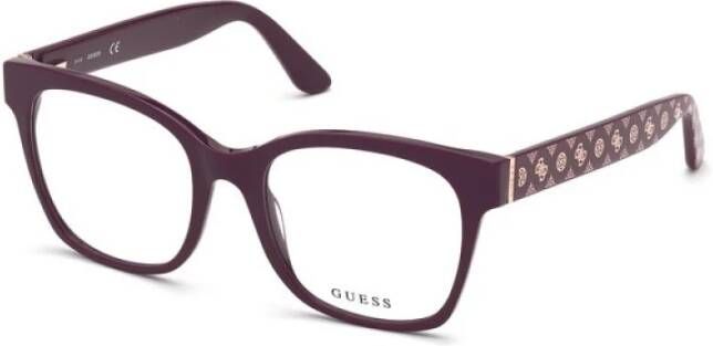 Guess Paarse Bril Purple Dames