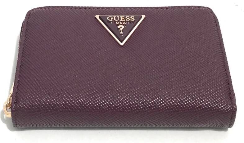 Guess Elegante paarse portemonnee voor stijlvolle essentials Purple Dames