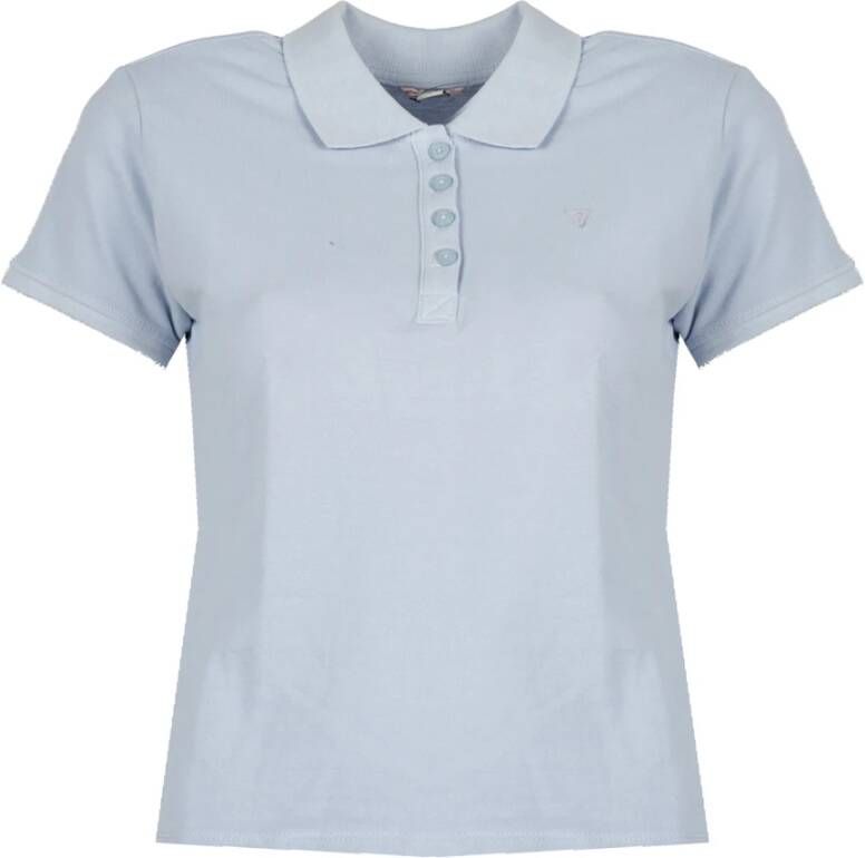Guess Stijlvolle Polo Shirt voor Vrouwen Blue Dames