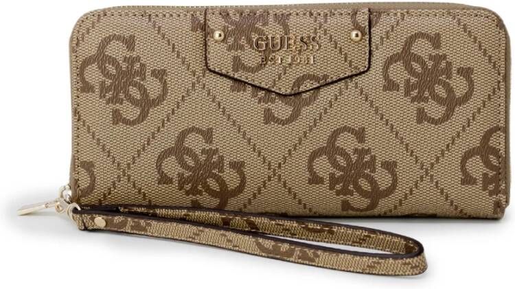 Guess Portemonnee kaarthouder Beige Dames