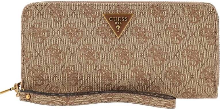Guess Portemonnee kaarthouder Beige Dames