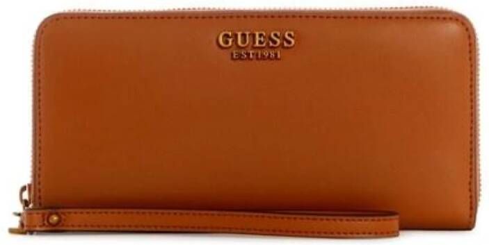Guess Portemonnee kaarthouder Bruin Dames
