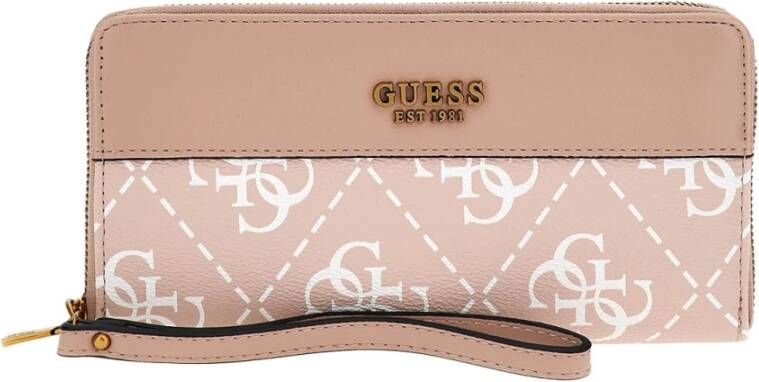 Guess Portemonnee kaarthouder Roze Dames