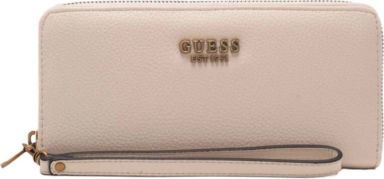 Guess Portemonnee kaarthouder Beige Dames