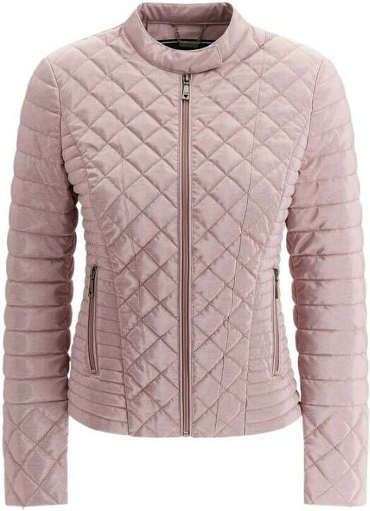 Guess Quilted Padded Jacket Roze Dames