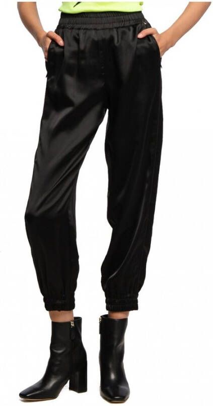 Guess Easy pants met vaste persplooien model 'Armelle'