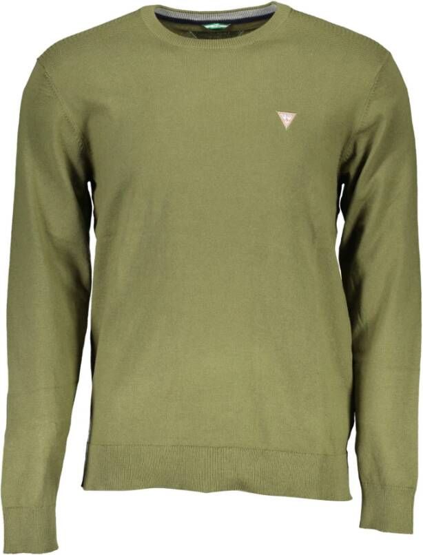 Guess Round-neck Knitwear Groen Heren