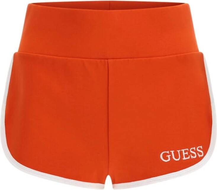 Guess Short Shorts Oranje Dames